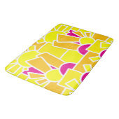 Feestelijke Doodle Art 42 Badmat (Gekanteld)