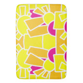 Feestelijke Doodle Art 42 Badmat (Voorkant Verticaal)