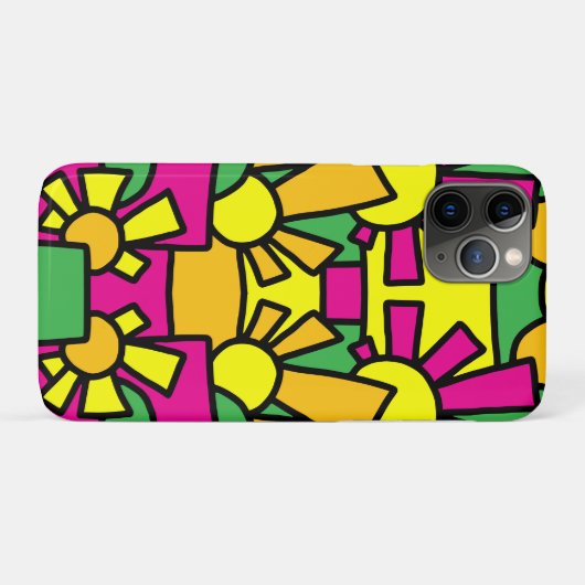 Feestelijke Doodle Art 42 Case-Mate iPhone Case (Achterkant (horizontaal))