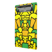 Feestelijke Doodle Art 42 Mini Klembord (Angled2)