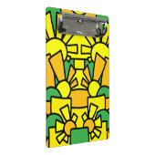 Feestelijke Doodle Art 42 Mini Klembord (Schuin)