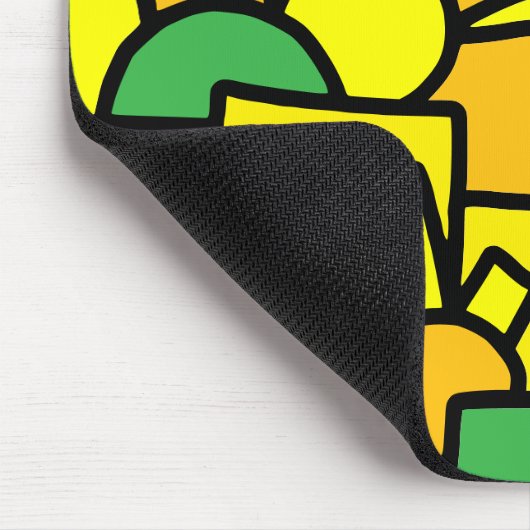 Feestelijke Doodle Art 42 Muismat (Hoek)