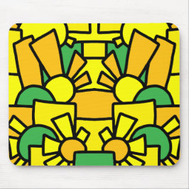 Feestelijke Doodle Art 42 Muismat