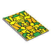 Feestelijke Doodle Art 42 Notitieboek (Rechterzijde)