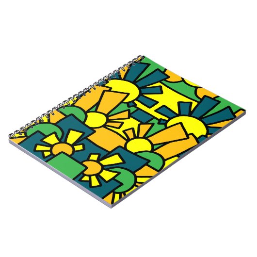 Feestelijke Doodle Art 42 Notitieboek (Linkerzijde)