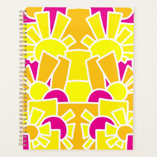 Feestelijke Doodle Art 42 Planner (Voorkant)