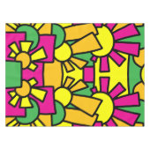 Feestelijke Doodle Art 42 Tafelkleed (Voorkant (Horizontaal))