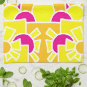 Feestelijke Doodle Art 42 Theedoek (Gevouwen)