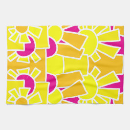 Feestelijke Doodle Art 42 Theedoek