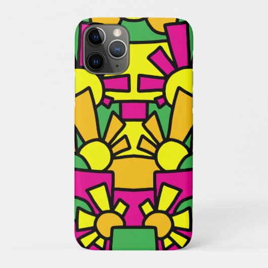 Feestelijke Doodle Kunst 42 Case-Mate iPhone Case (Achterkant)