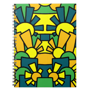 Feestelijke Doodle Kunst 42 Notitieboek