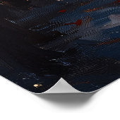 Feestelijke dorpsviering in impressionistische sti poster (Hoek)