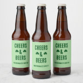 Feestelijke drank- en bierfuif bier etiket (Flessen)
