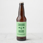 Feestelijke drank- en bierfuif bier etiket (Voorkant)