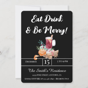 Feestelijke drankjes Feest Eten Drinken & Wees vro Kaart