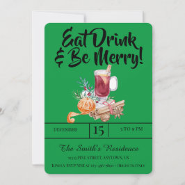 Feestelijke drankjes Feest Eten Drinken & Wees vro Kaart