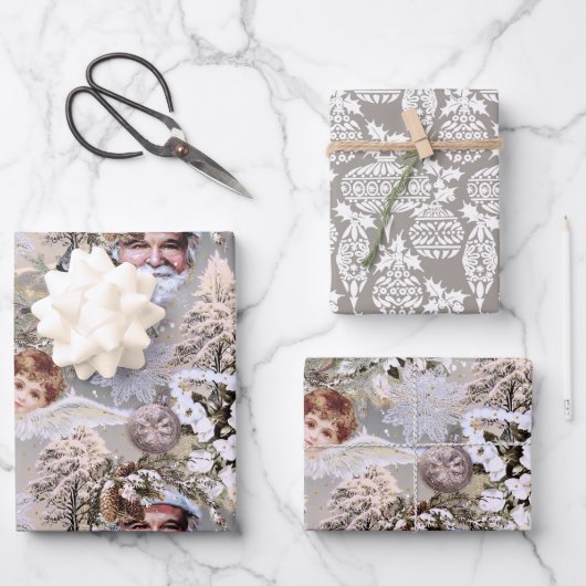 feestelijke dromen inpakpapier vel (Voorkant)