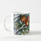 Feestelijke Eekhoorn Winter Mok (Links)