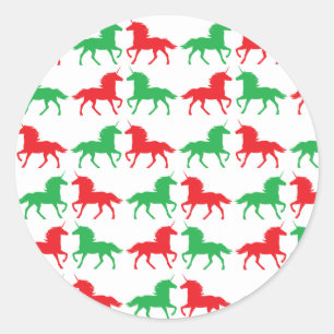 Feestelijke Eenhoorn Stickers