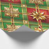 Feestelijke Elegance Gift Wrap Cadeaupapier (Hoek)