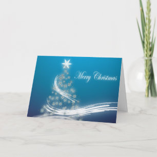 feestelijke elegante Kerstmis altijdgroene Feestdagen Kaart