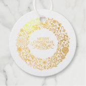 Feestelijke Elegantie Bedankjes Labels (Voorkant)