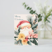 Feestelijke en elegante kerstgroet Briefkaart (Staand voorkant)