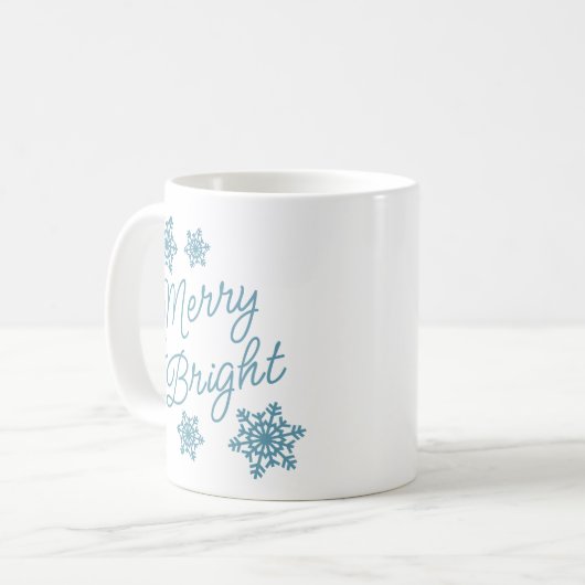 Feestelijke en elegante seizoenen Groeten Koffiemok (Voorkant links)