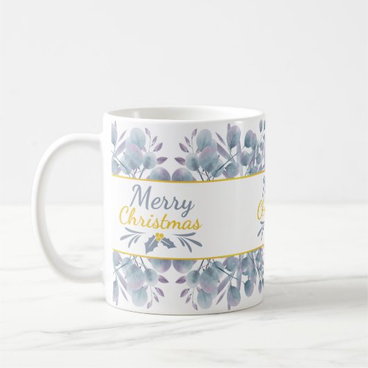 Feestelijke Eucalyptus Koffiemok (Links)