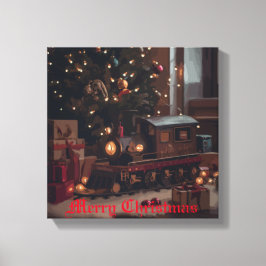 Feestelijke Express Canvas Afdruk