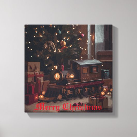 Feestelijke Express Canvas Afdruk (Voorkant)