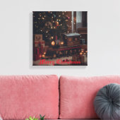 Feestelijke Express Canvas Afdruk (Insitu (Woonkamer))