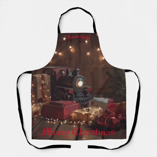 Feestelijke Express Schort (Voorkant)