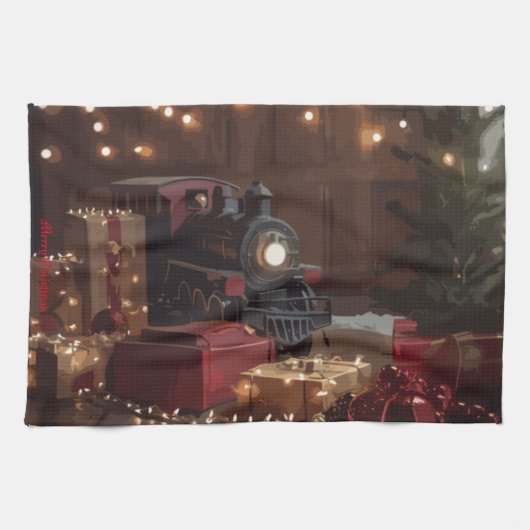 Feestelijke Express Theedoek (Horizontaal)