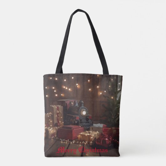 Feestelijke Express Tote Bag (Achterkant)