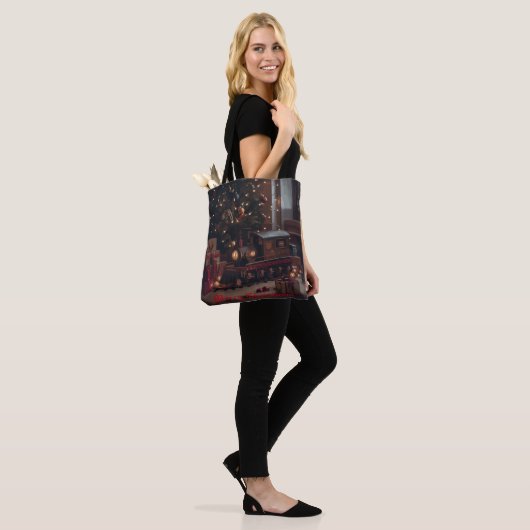 Feestelijke Express Tote Bag (Op model)