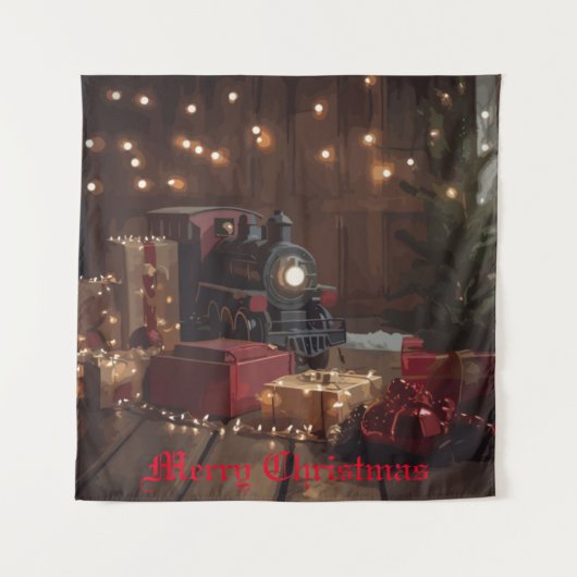 Feestelijke Express Wandkleed (Voorkant)