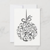 Feestelijke Familieviering Kerstuitnodiging Kaart (Achterkant)