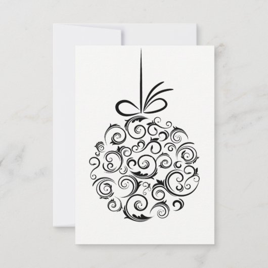 Feestelijke Familieviering Kerstuitnodiging Kaart (Achterkant)