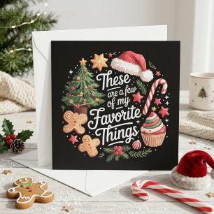 Feestelijke Favoriete Dingen Kerstcitaten Kunst Feestdagenkaart