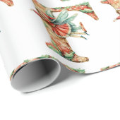 Feestelijke feeënbrief van Kerstmis Cadeaupapier (Rol Hoek)