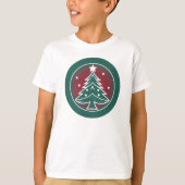 Feestelijke feest: een kerstgenot t-shirt (Voorkant)