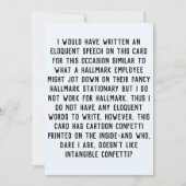 feestelijke feestdag afstuderen kaart (Voorkant)