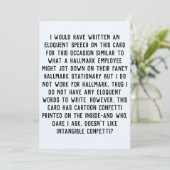 feestelijke feestdag afstuderen kaart (Staand voorkant)