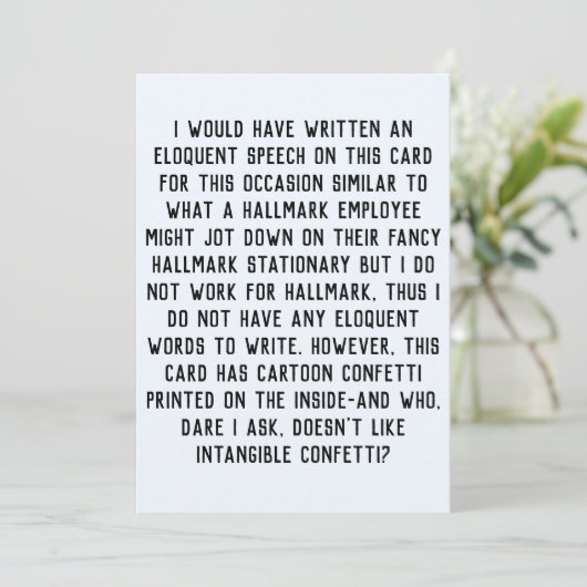 feestelijke feestdag afstuderen kaart (Staand voorkant)