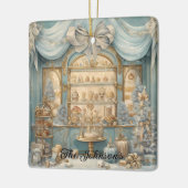 Feestelijke feestdag display keramisch ornament (Links)