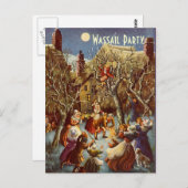 feestelijke feestdag in briefkaart (Voorkant / Achterkant)