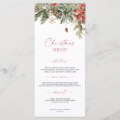 Feestelijke feestdag menu (Voorkant)