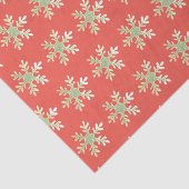 feestelijke feestdag met feestelijke rode sneeuwvl tissuepapier (Detail)