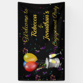 feestelijke feestdag spandoek (Verticaal)